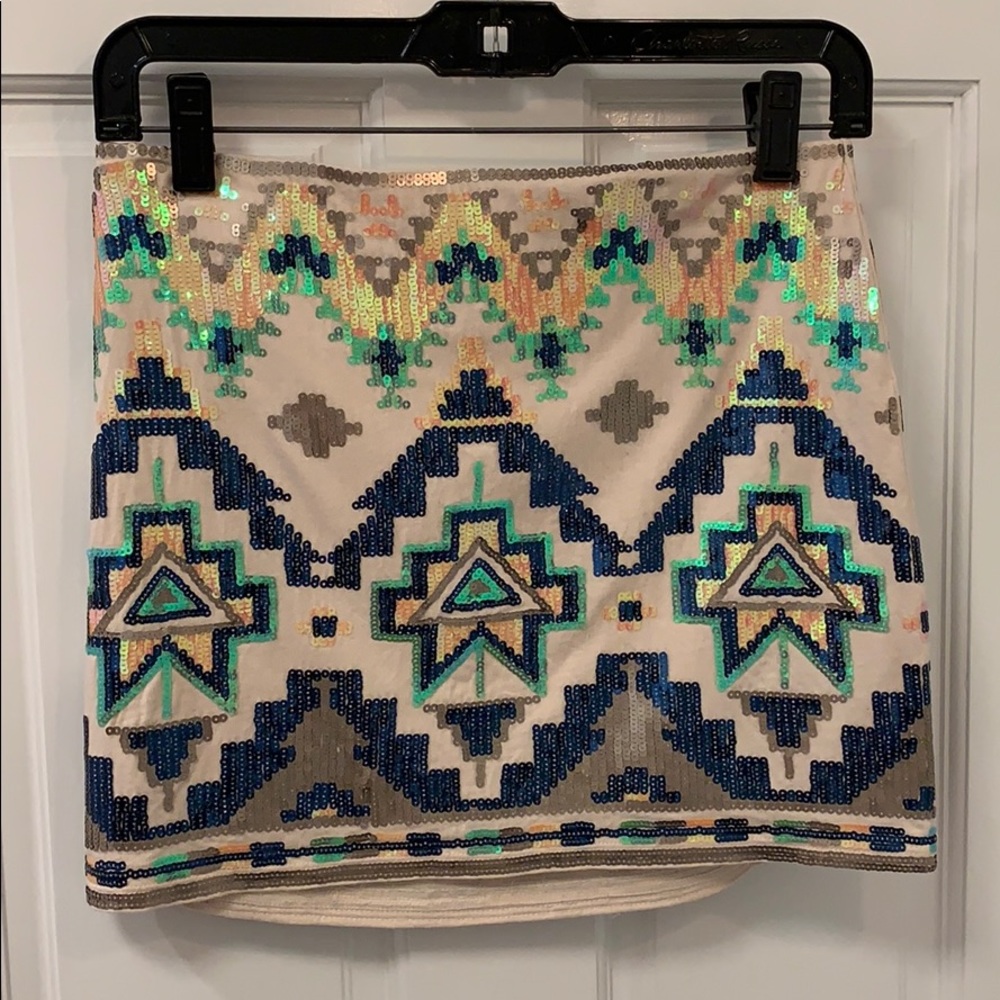 Mini Skirt with embellishment